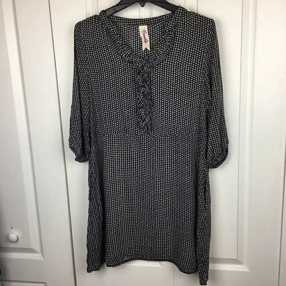 Emmelee Ruffle Front Dress/Tunic